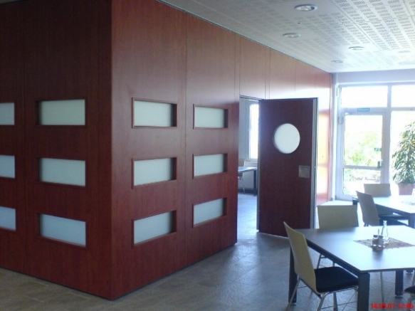 Mobile Trennwand AKW Grohnde